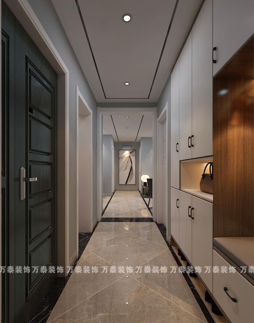 
济南室内装修——翡翠大观现代简约整装案例 -7