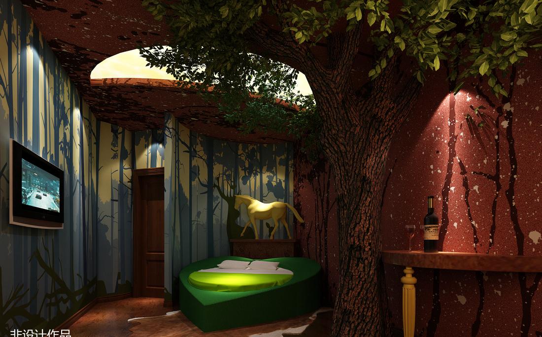 深圳一誓玫瑰主题酒店设计 | 十大特色客房鉴赏-6