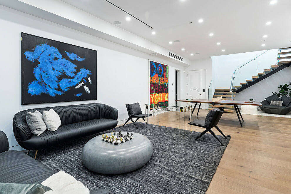 加州比弗利山庄的现代奢华住宅-10