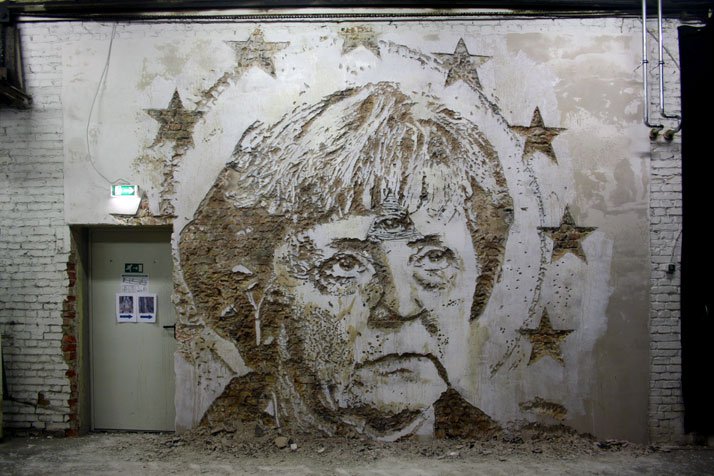 Deconstructed Wall Art by Alexandre Farto, aka VHILS-14