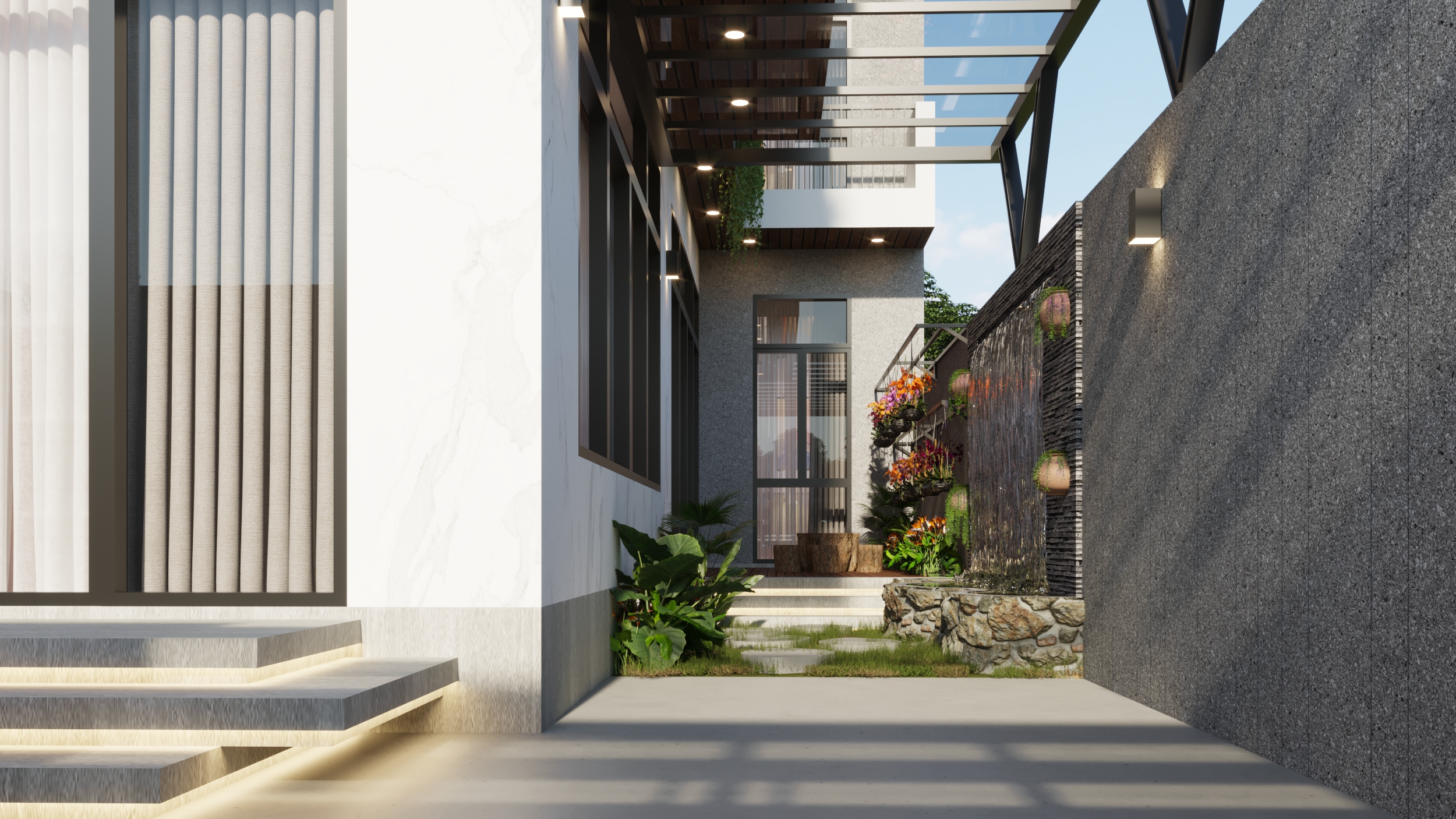 洪别墅、董别墅（注：Hung和Tung可能为姓氏拼音，若有具体背景信息可更精准翻译） 丨DA Visual-6