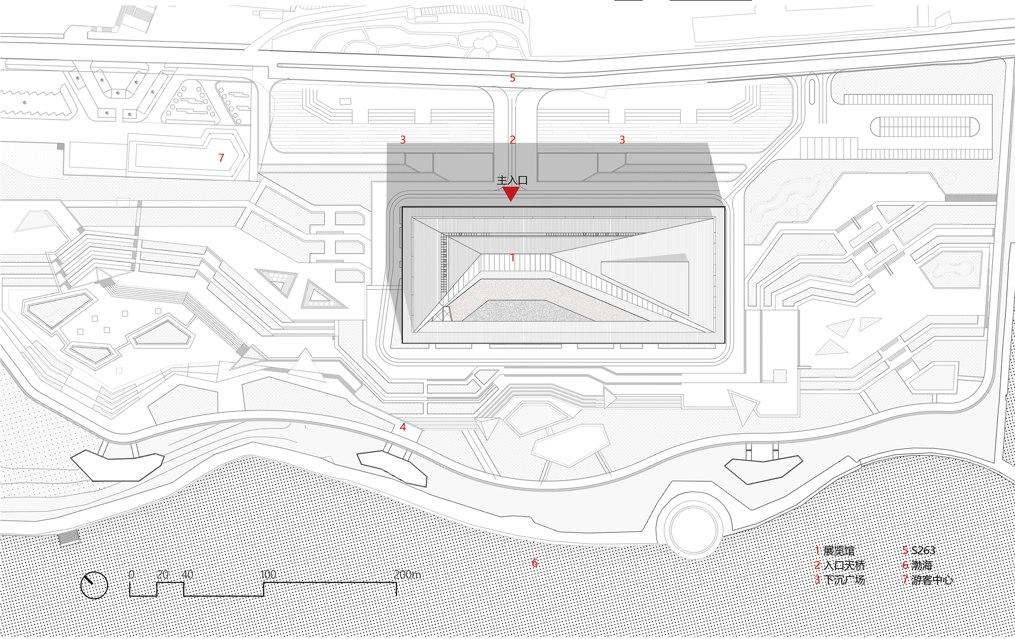 长岛海洋生态文明综合试验区展览馆丨中国烟台丨华南理工大学建筑设计研究院工作十室,烟台市建筑设计研究院-51