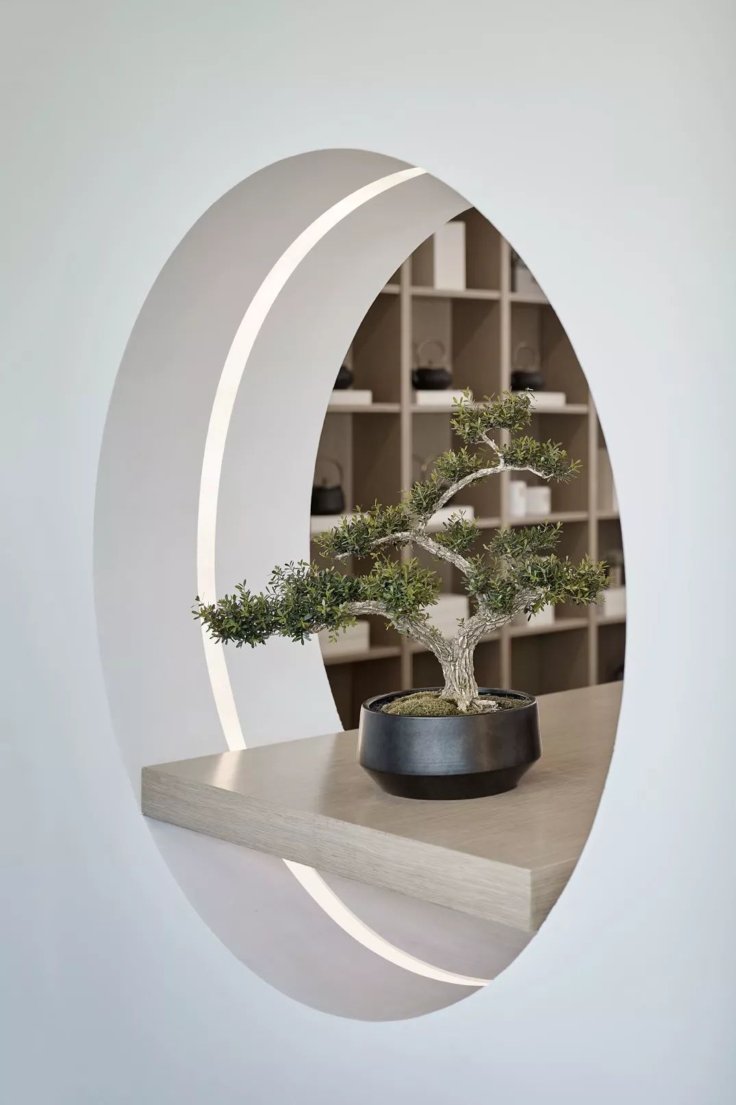 建业桂园销售中心 | 幽境中的艺术空间-4