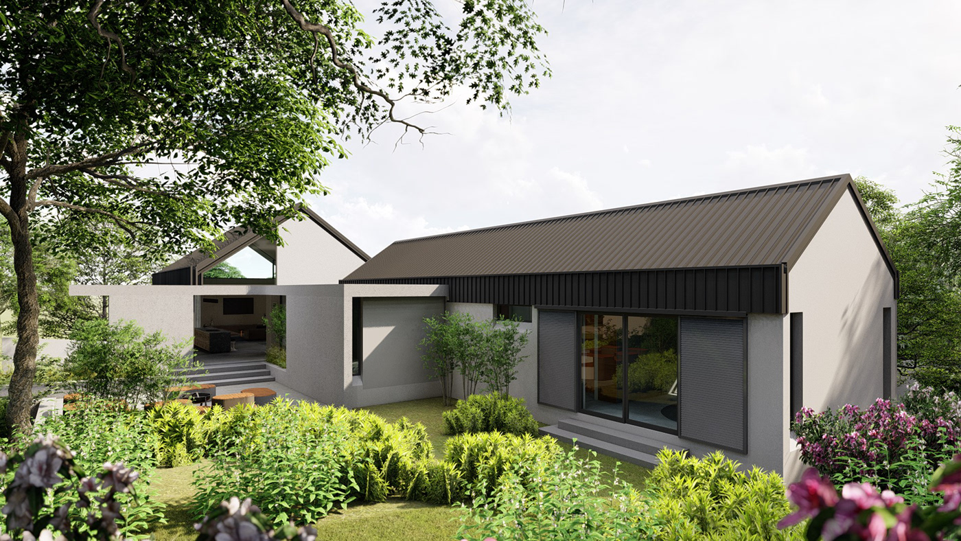 Anastasiya Gushchina丨别墅建筑丨New Addition and Renovation . Pretoria-2