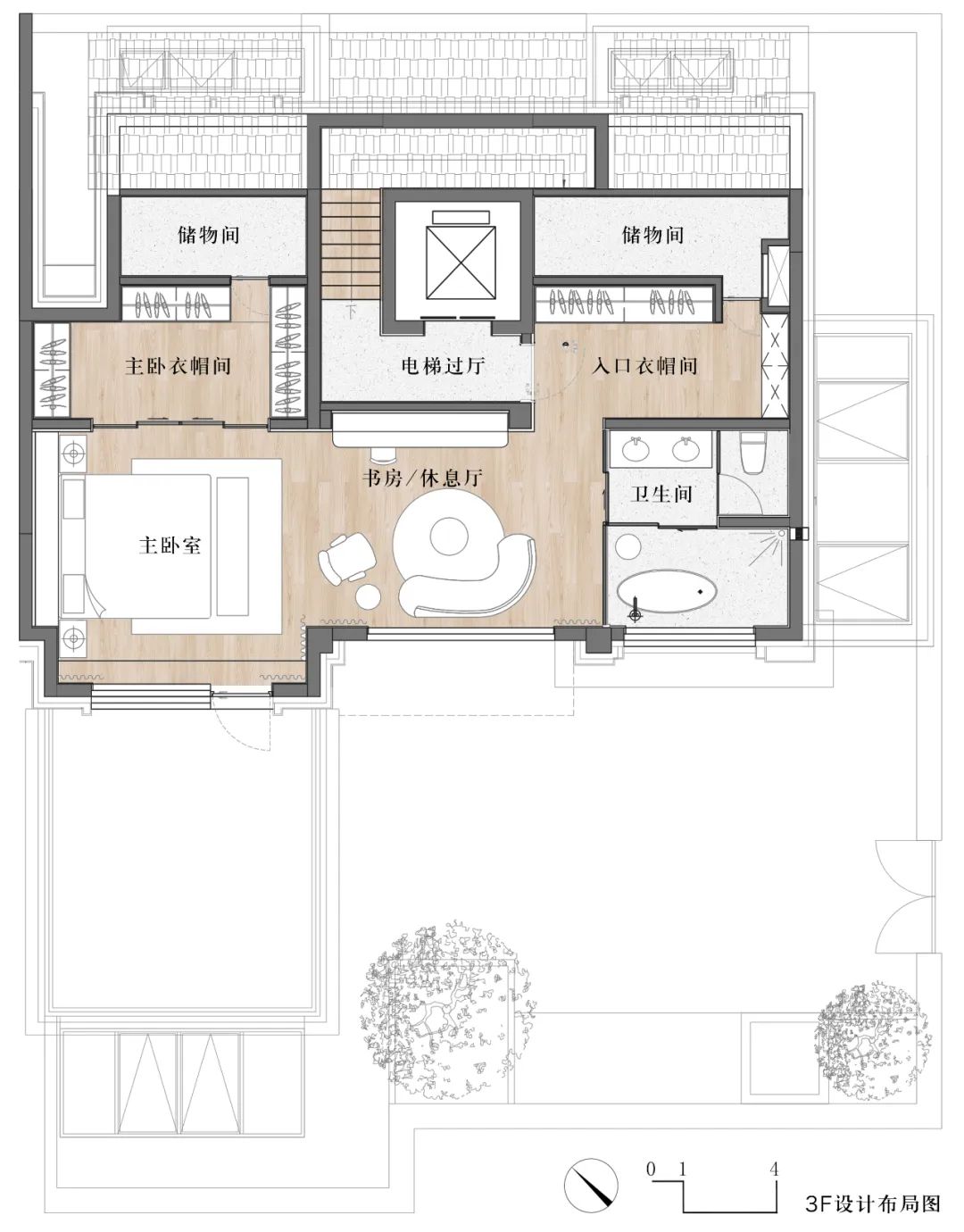 北京顺义别墅住宅空间设计丨中国北京丨OEO野境设计事务所-77