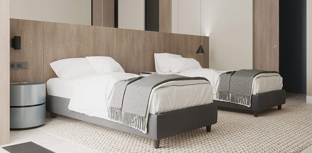 Sunny Beach 现代家庭公寓丨白俄罗斯明斯克丨Level80 Architects-7