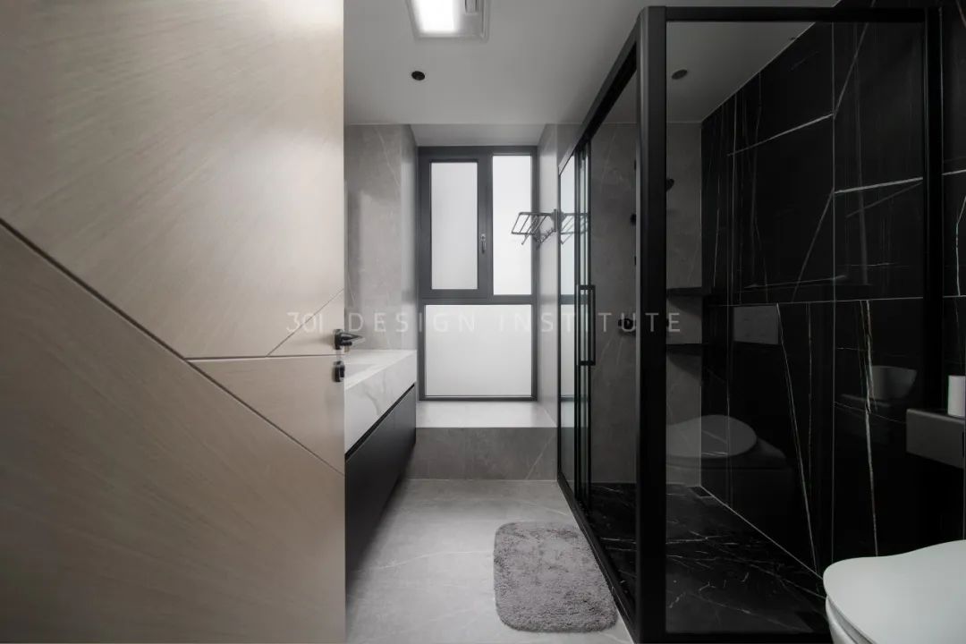 极简黑的魅力 · 广州番禺区的冷静之家丨中国广州丨301 设计研究所-35