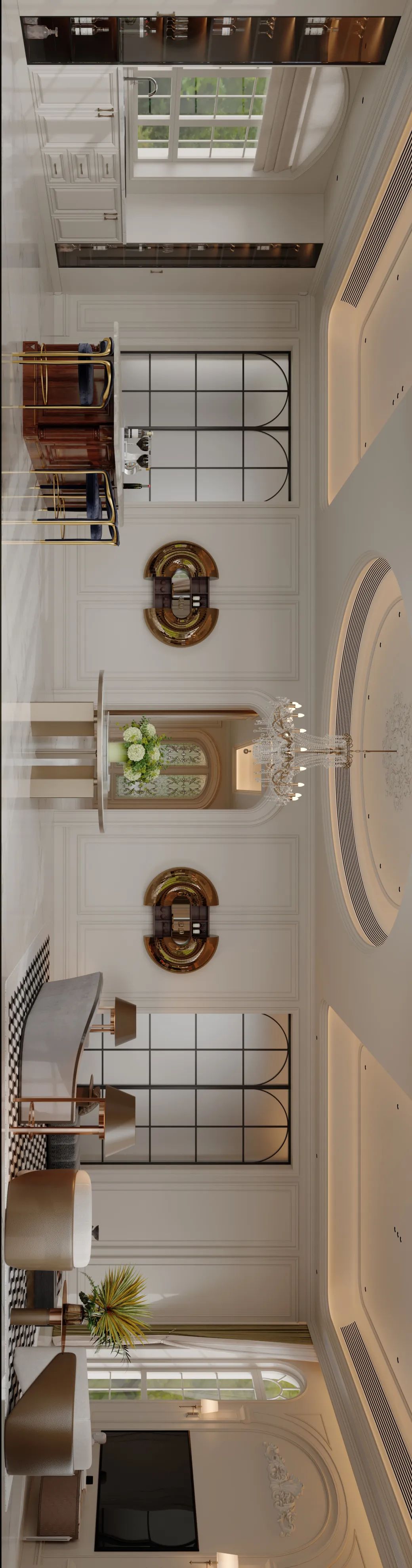 P.W.璞物设计丨时光凝萃的艺术·华章--纯净法式-38