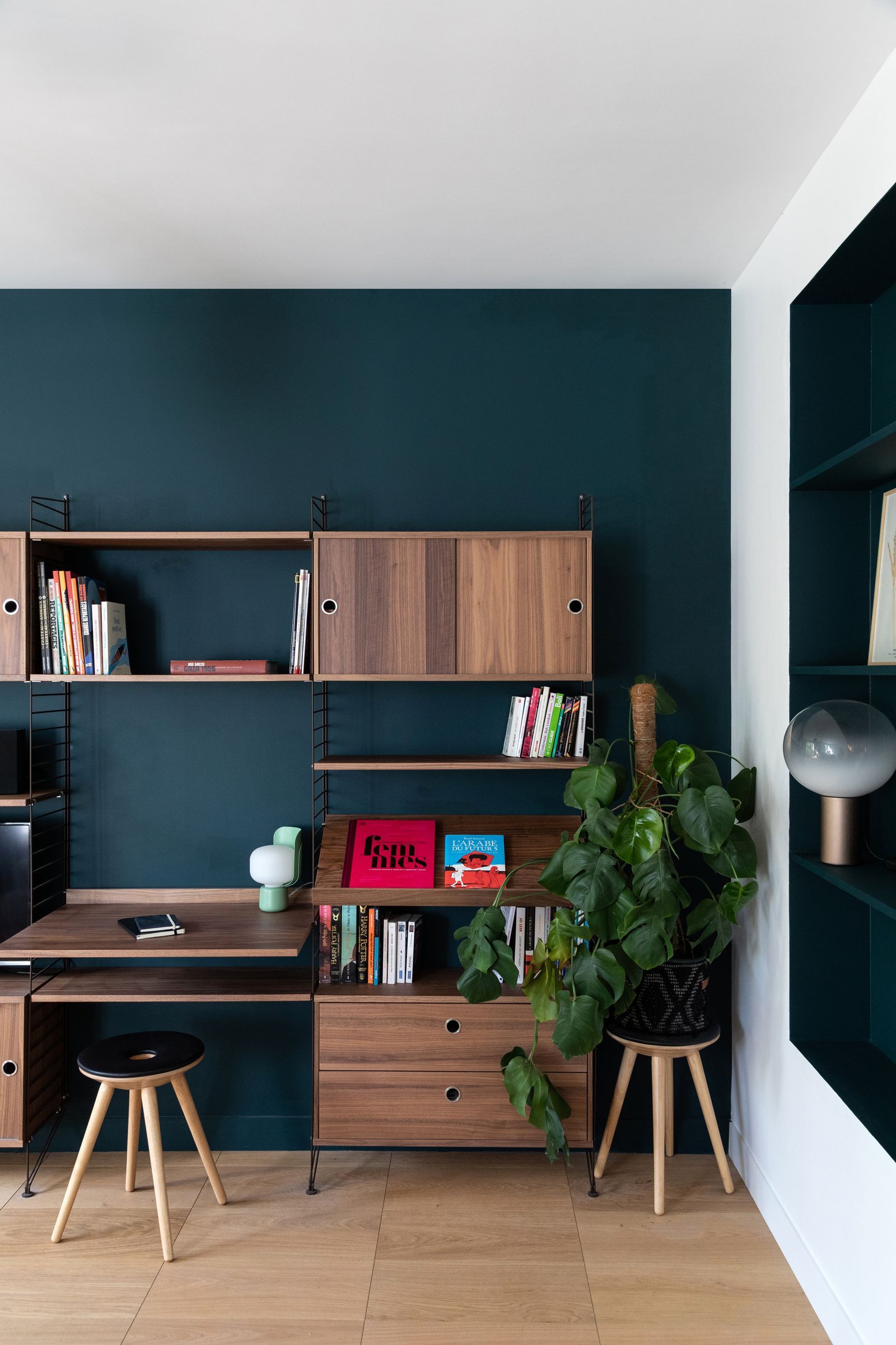 巴黎肖蒙山丘公园附近44㎡彩色简约公寓改造丨法国巴黎丨OUI Architecture-9