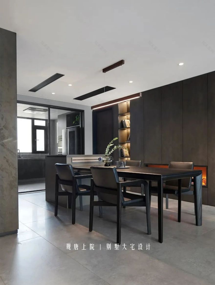 暗黑工业风,徐梅打造江阴东舜公馆质感空间-17