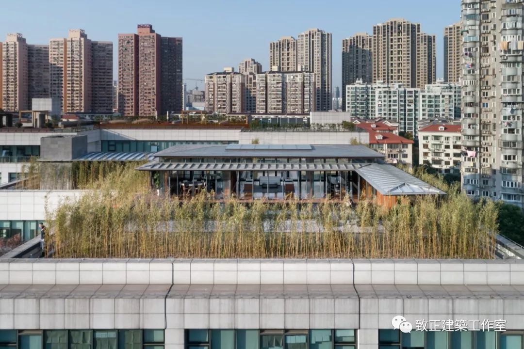 上海屋上三间 | 融于自然的轻钢结构会务空间-6