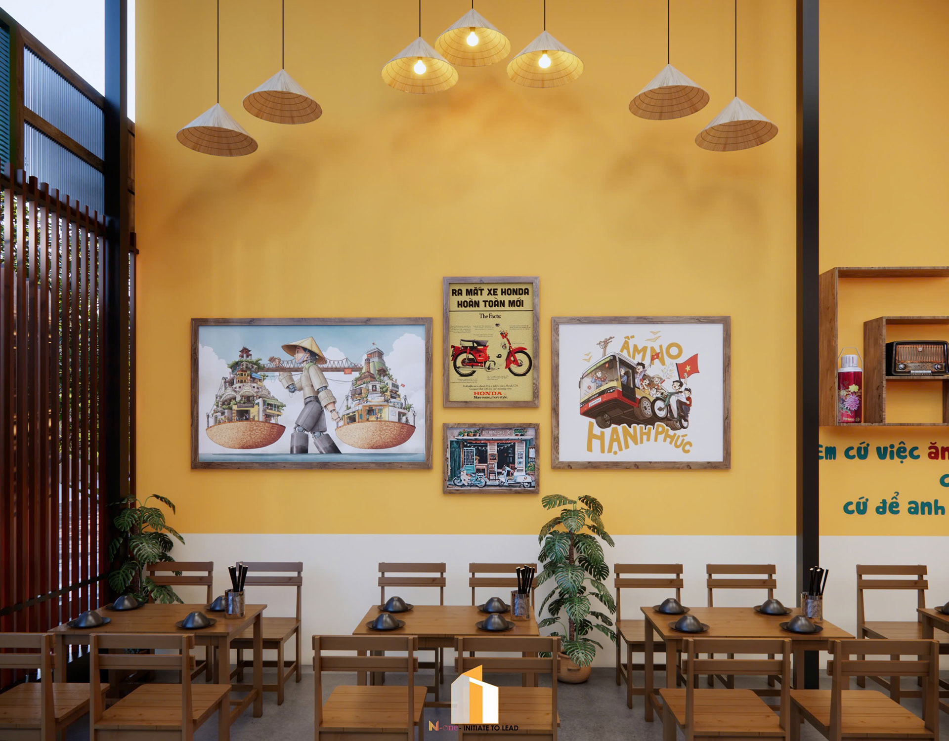 Quán Ốc Dì Ba（可能对应中文“第三螺店” ）丨越南胡志明市丨SN_Design（位于N  One）-11