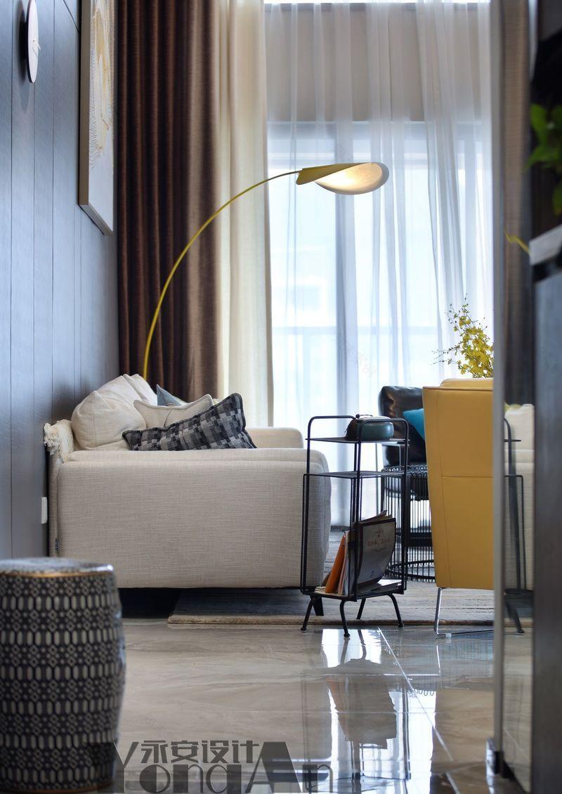 水木丹华现代风,温馨笑容点亮家的设计-1