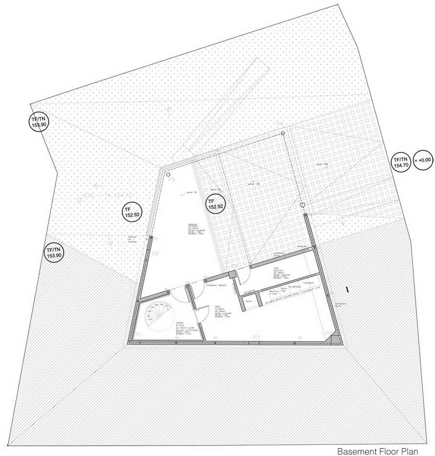 法国蒂永维尔玻璃木板住宅-38