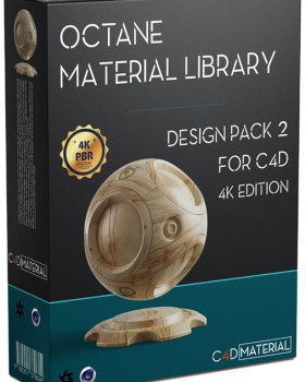 OCTANE MATERIAL DESIGN PACK 2 IN CINEMA 4D