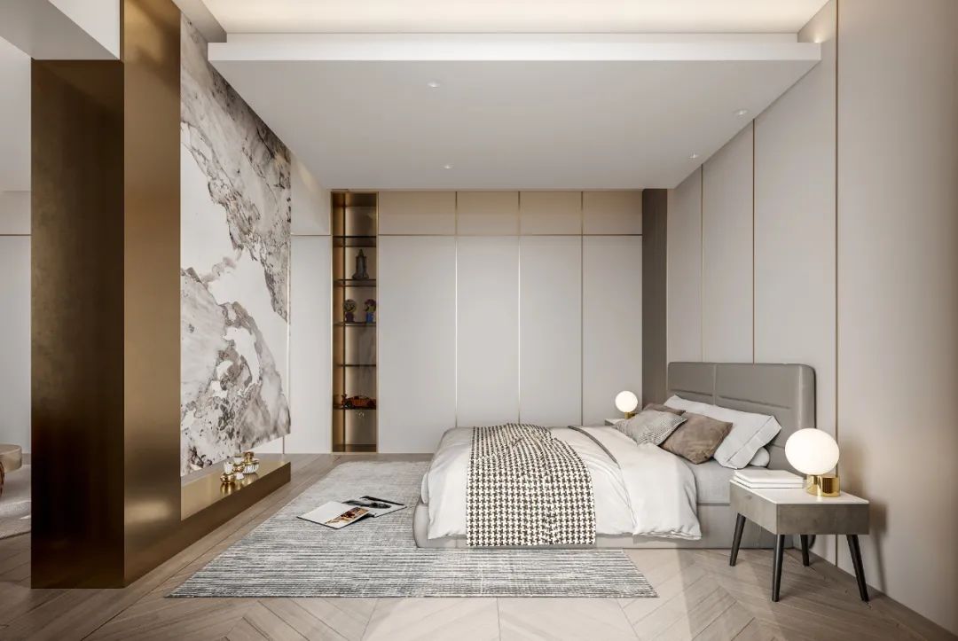 东湖苑蓝波湾别墅设计丨中国苏州丨上海陈尹周室内设计-56