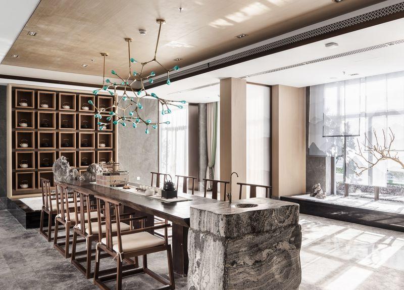 杭州龙坞茶镇生活馆 · 禅意茶文化的室内设计演绎-17