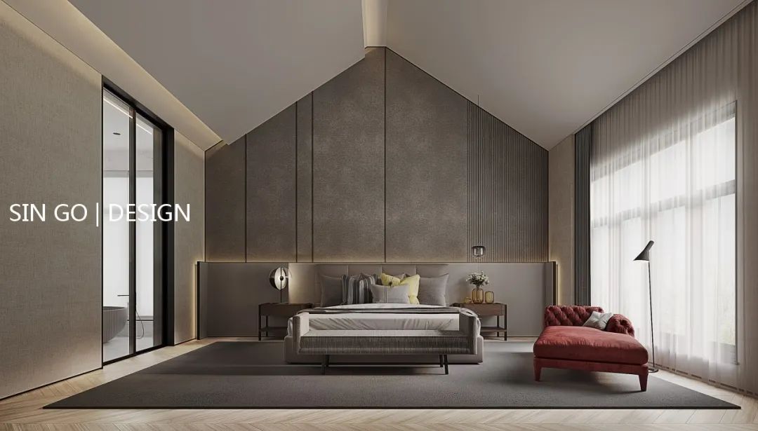 上海•圣安德鲁斯庄园 500㎡现代简约别墅设计-50