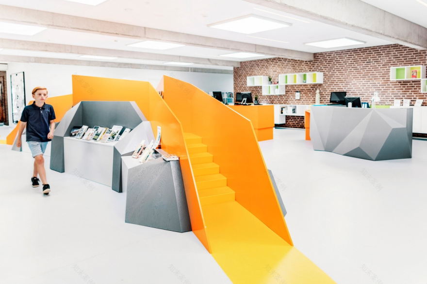 丹麦比隆儿童图书馆 | 创意学习环境激发探索欲望-17