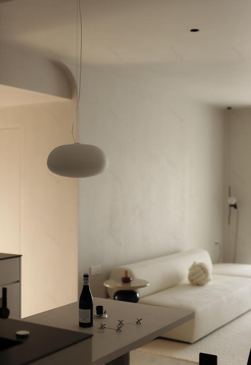 极简至美 · 宝安海纳公馆邱宅设计丨中国深圳丨VI 先生-23