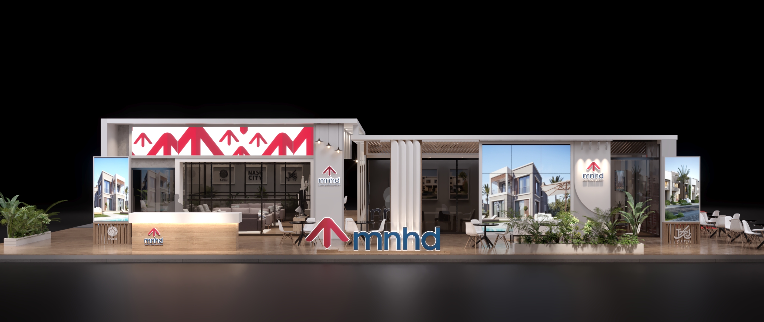 MNHD 展位城市景观 2022丨Outperks Studio.-1