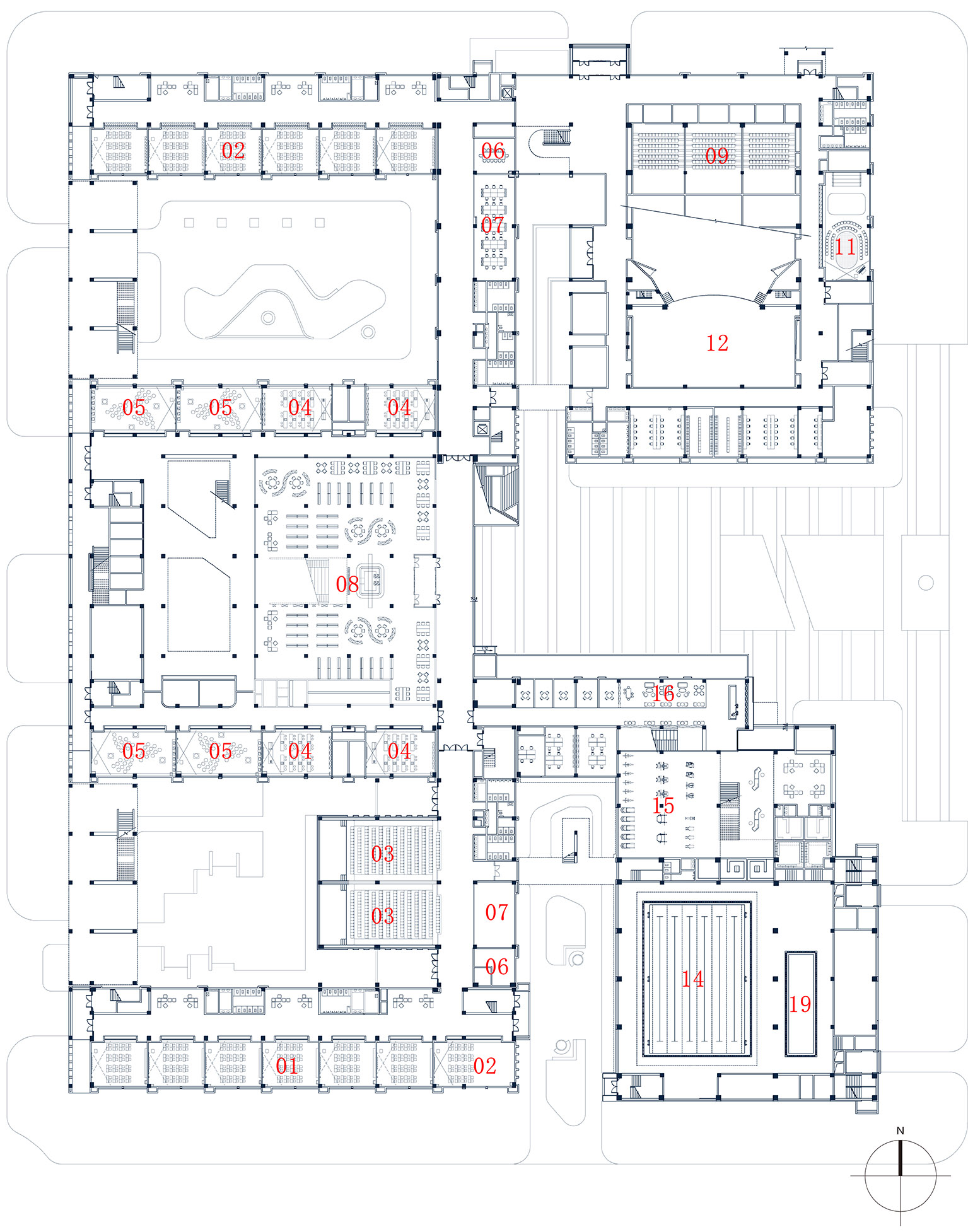 邹平市渤海实验学校丨中国山东丨山东建筑大学建筑城规学院象外营造工作室-89