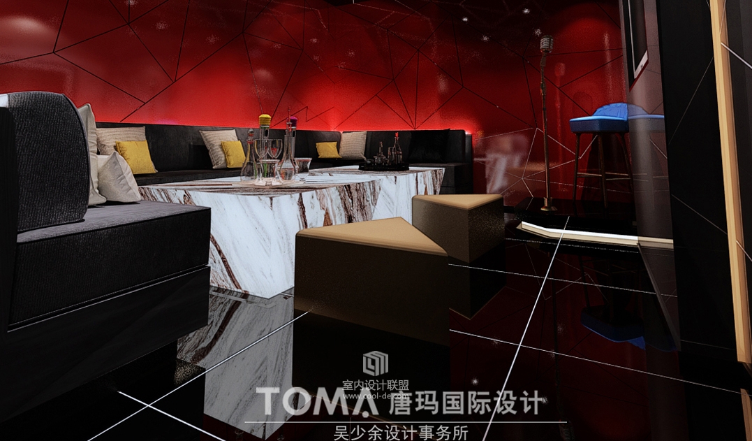 福州五里亭红派纯k·KTV设计-8