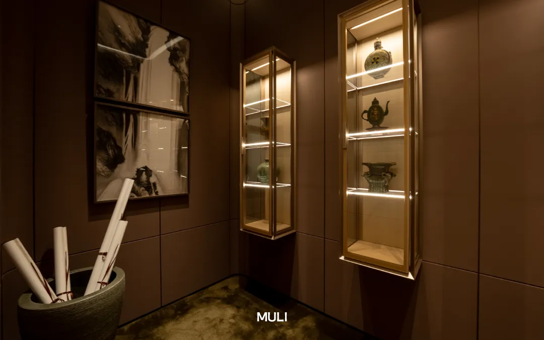 谷腾·三谷设计：新作｜木里木外潍坊高定体验店：智领鸢都，木启美好-45