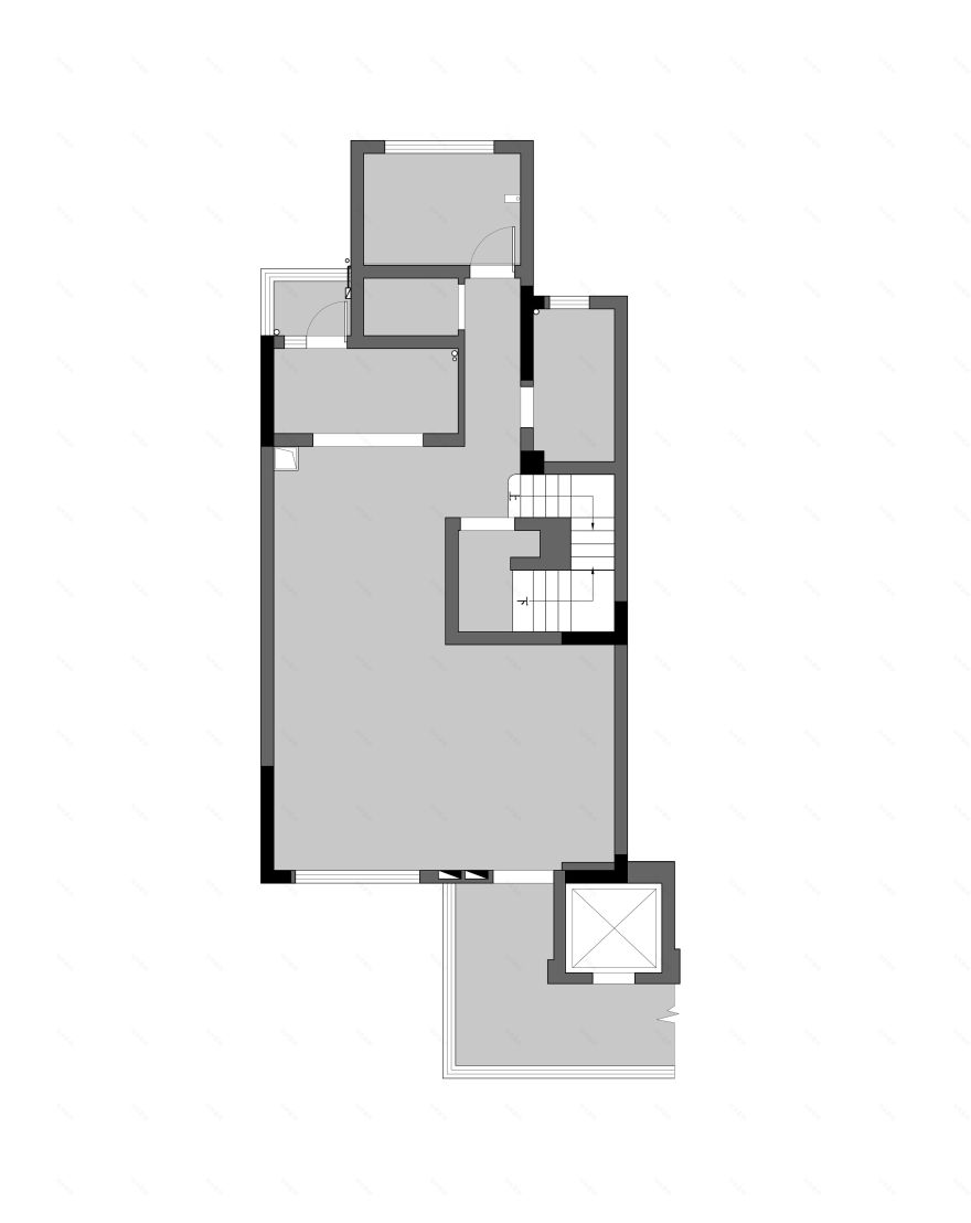 极简自然的四层住宅丨唐士力,程沁-7