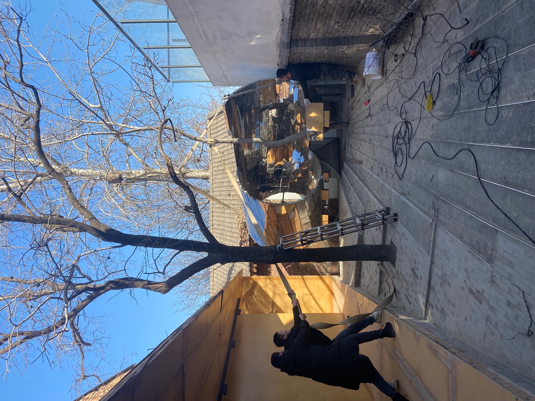 流光展厅 – 关中忙罢艺术节内院改造丨中国西安丨戴璞建筑-102