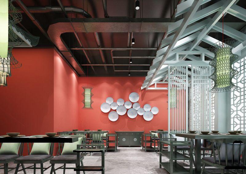 温州新中式餐厅设计 | 世墨易雲中式设计事务所-5