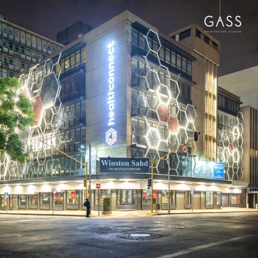 Ina Building近期立面翻新项目丨南非比勒陀利亚丨GASS Architecture Studios-14