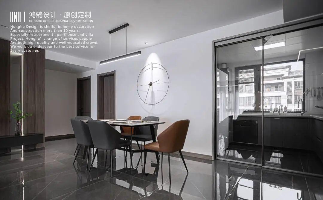 现代平层公寓设计丨中国芜湖丨芜湖鸿鹄设计-13