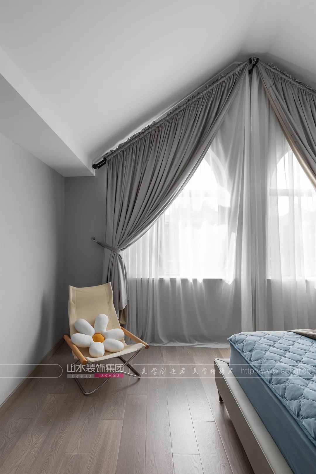 悦湖山院现代家居设计丨洪尧-48