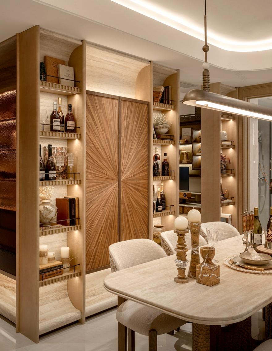 西安招商林屿缦岛105㎡样板间丨中国西安丨无隅制造-25