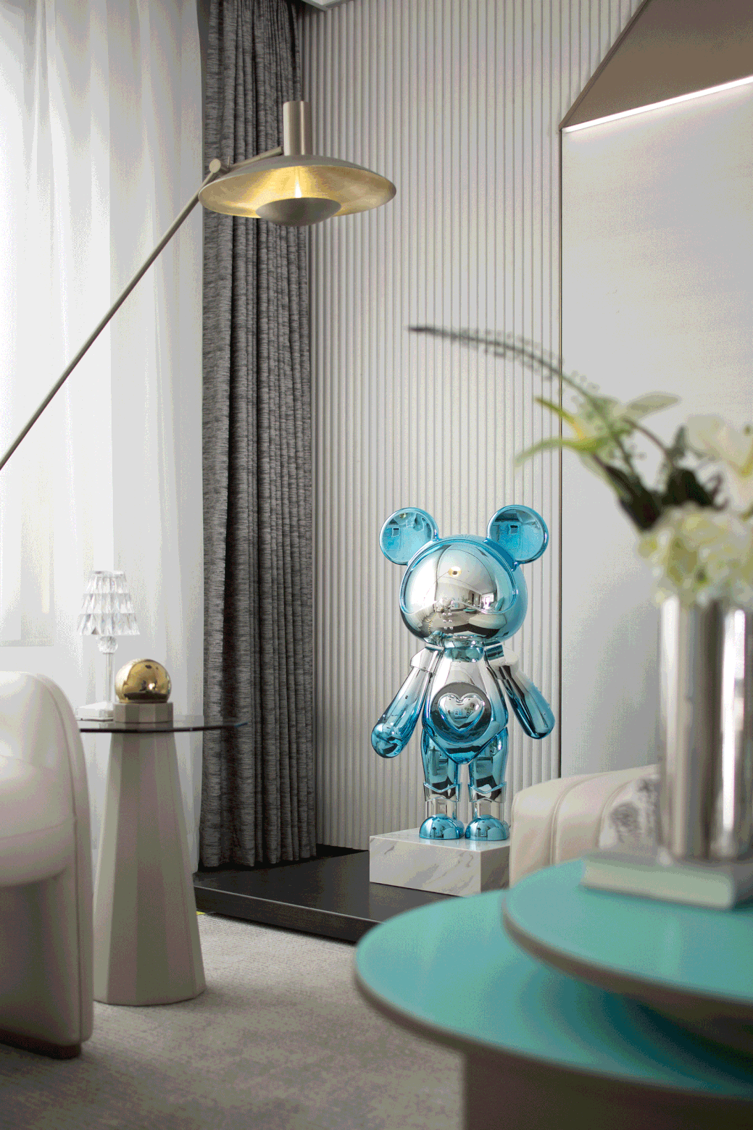 华润长春荣华府样板间丨中国长春丨上海飞视设计-11