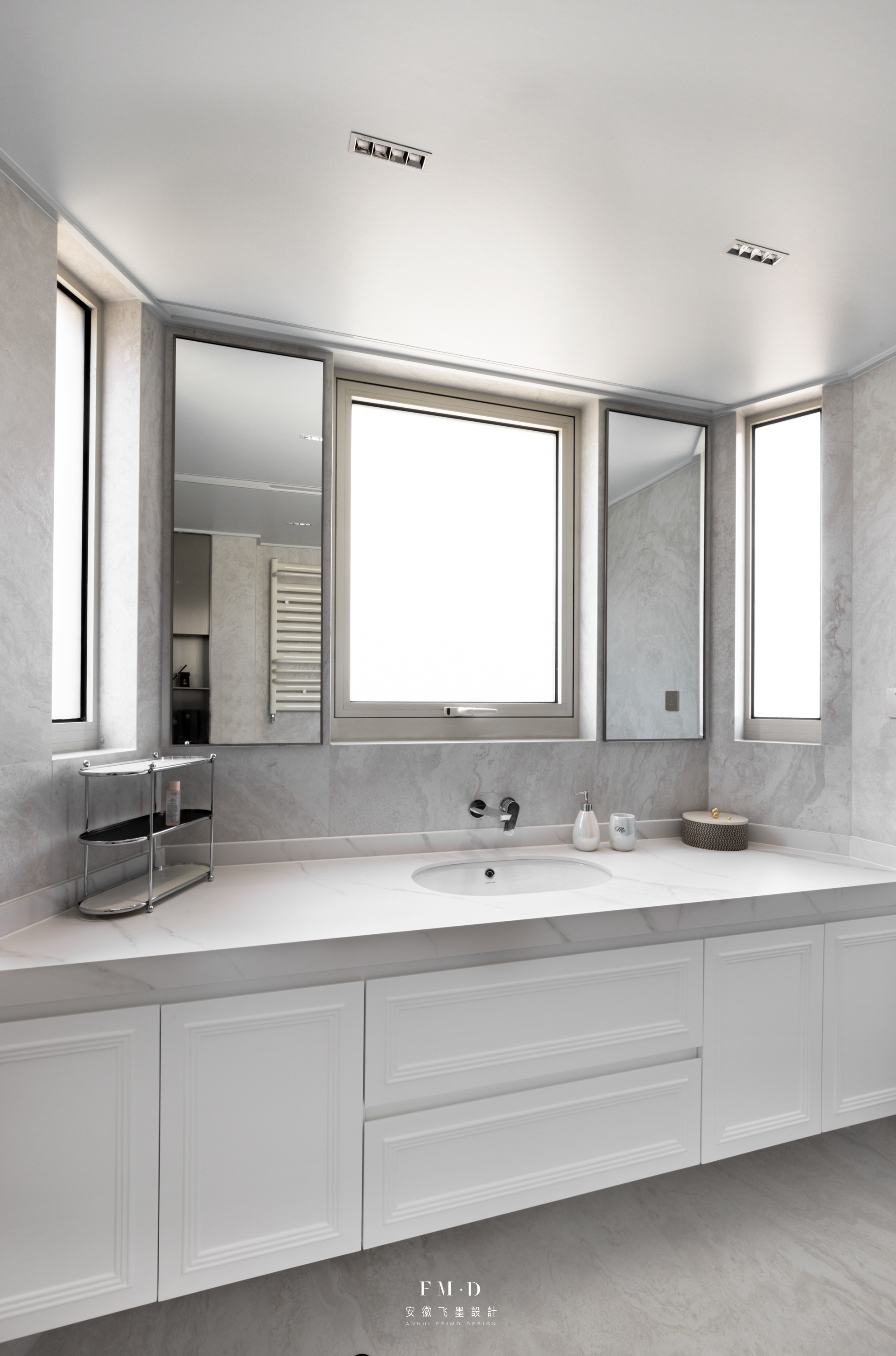 170㎡大平层美式风设计丨中国合肥丨飞墨设计组-52