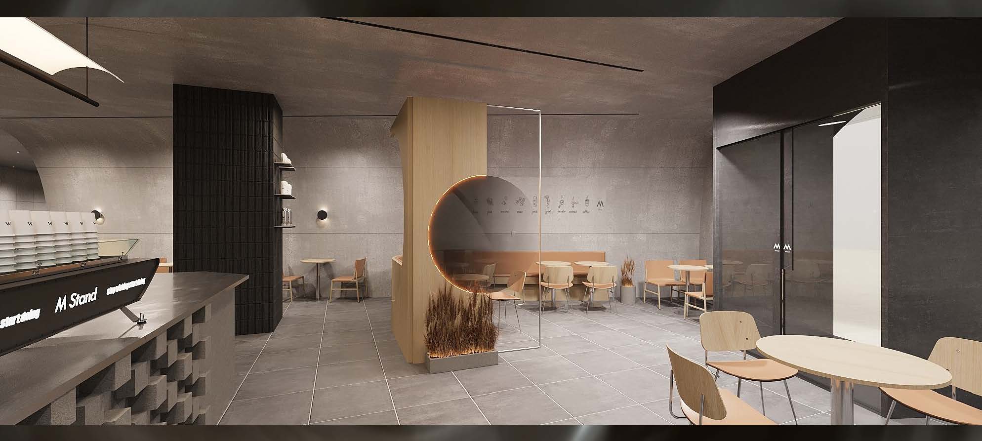 天津的M stand（咖啡品牌）

注：M Stand是一个咖啡连锁品牌，这里结合语境推测是表达该品牌在天津（的相关情况），如果有更具体的背景信息，翻译会更精准 丨中国天津-8