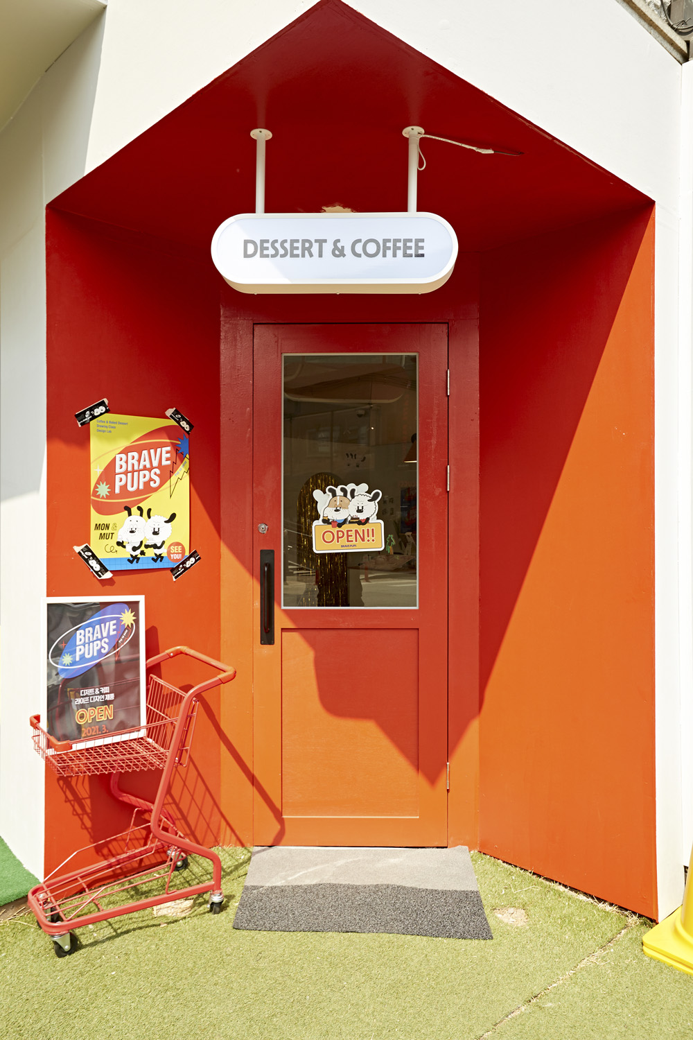 温馨小物打造 12 平米甜品咖啡厅-18