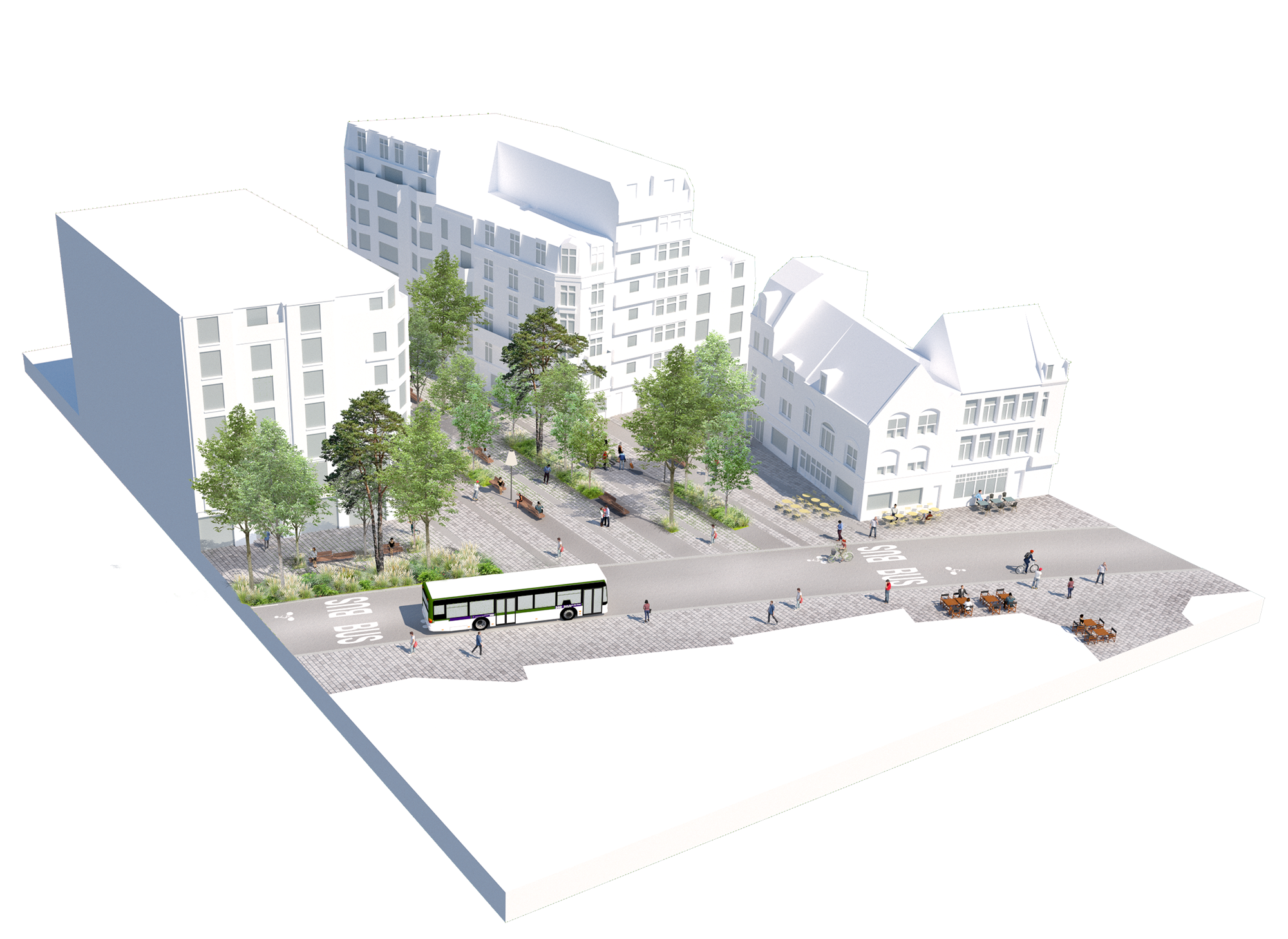 Requalification de la rue du Molinel - La Compagnie du Paysage-35