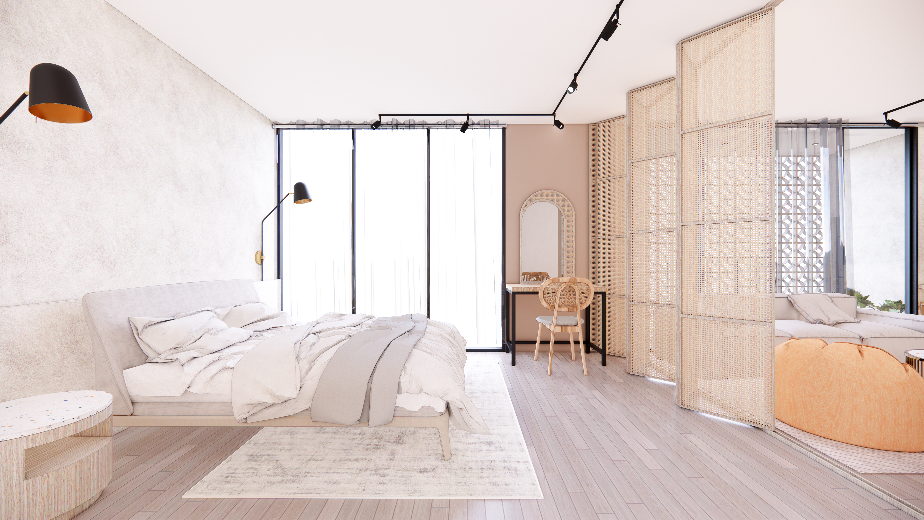 CoLiving Room 室内设计丨Alexandra Ulloque-2