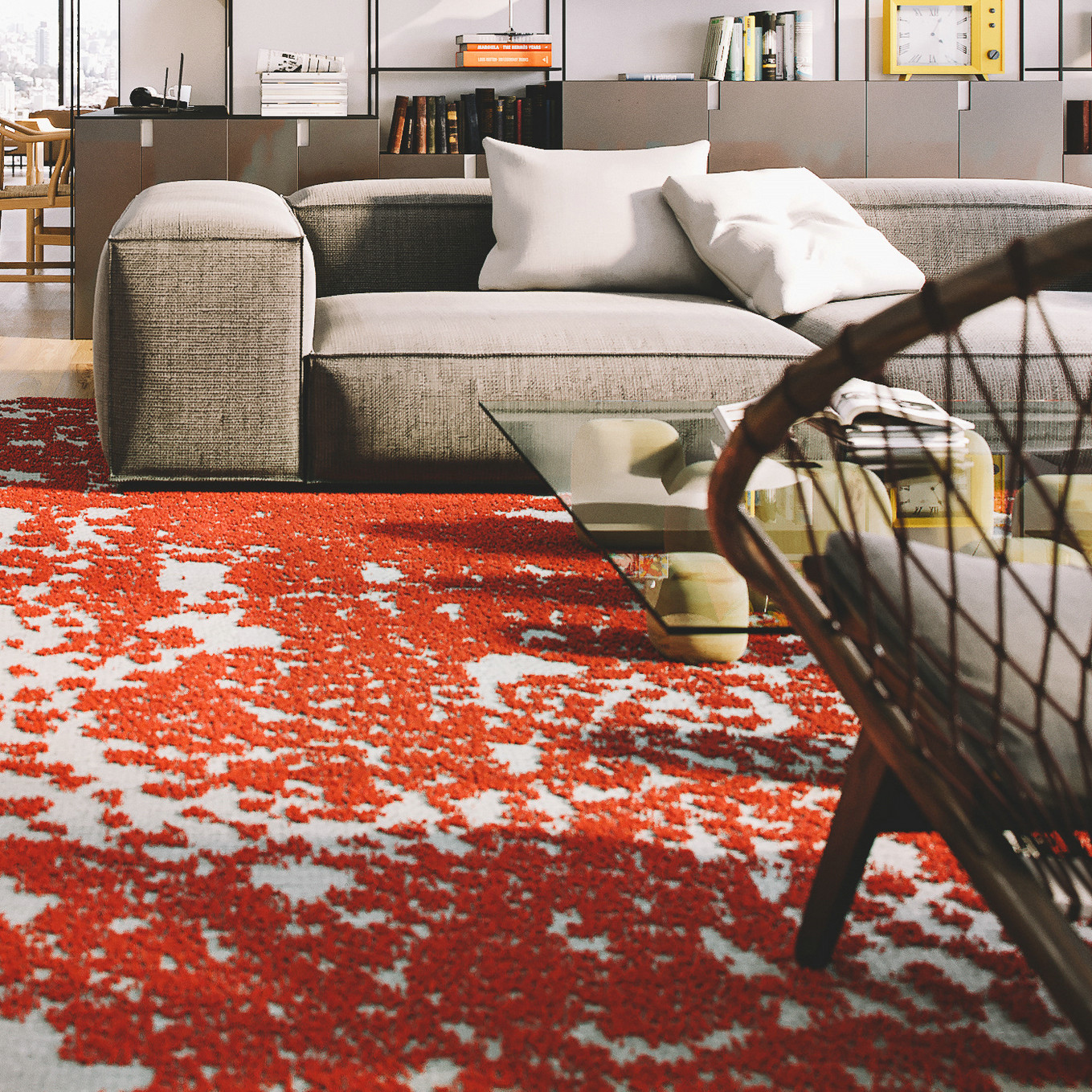 特拉维夫顶层公寓 | 波普艺术风格的室内设计-4