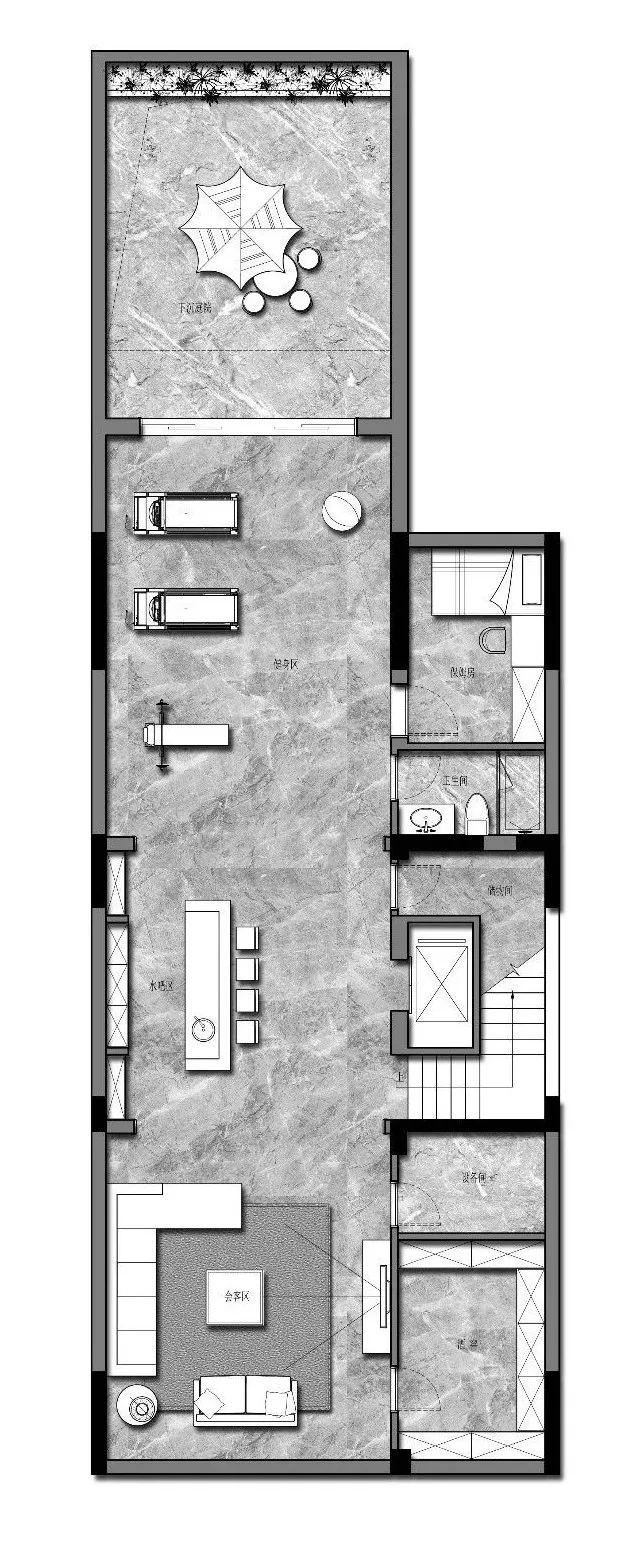 苏州晋府 500m²现代中式私宅设计-39