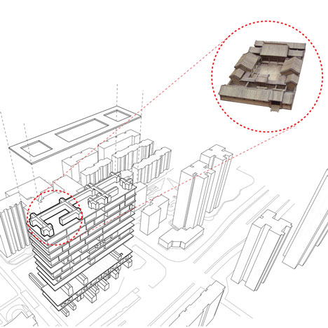 Shelf Hotel by 3Gatti Architecture Studio | Dezeen-12