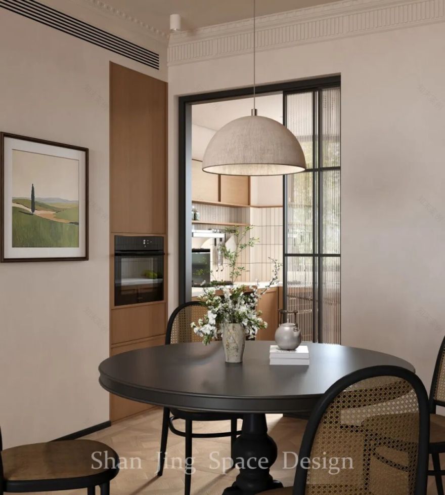 山境空间新案 |法式的温柔可以疗愈一切,生活本该如此文艺浪漫-38