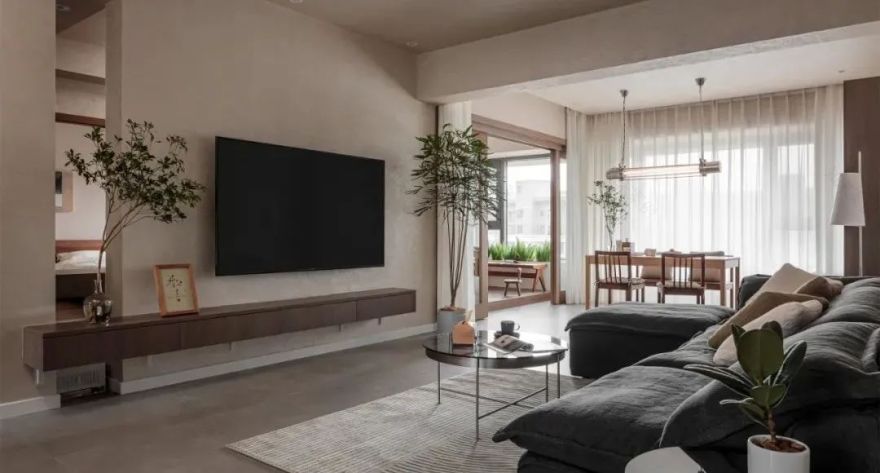 自然风三室之家设计丨中国绵阳丨喜屋设计-0