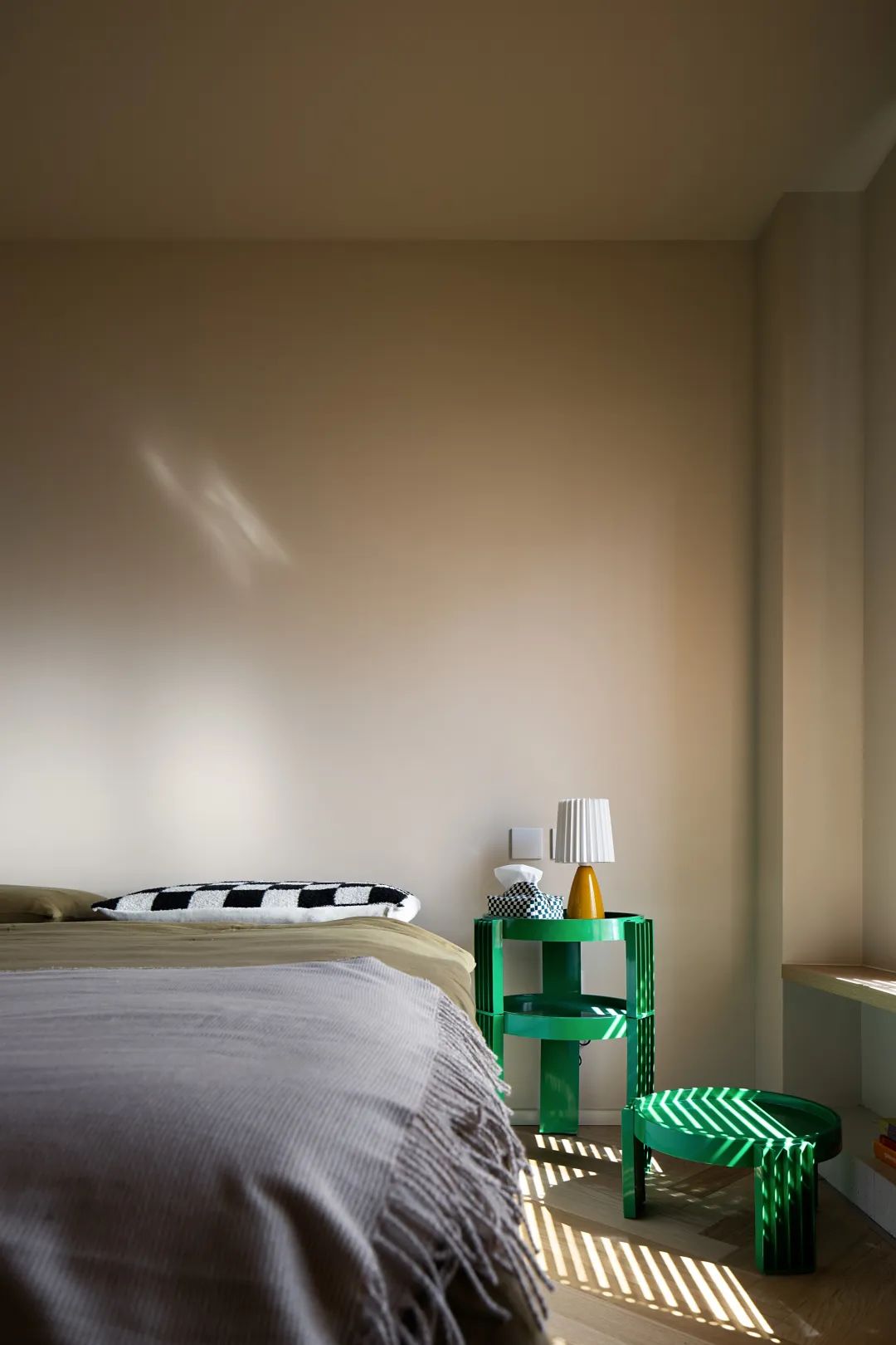 70㎡小黑屋变身法式“奶色治愈系”丨中国北京丨云深空间设计事务所-59