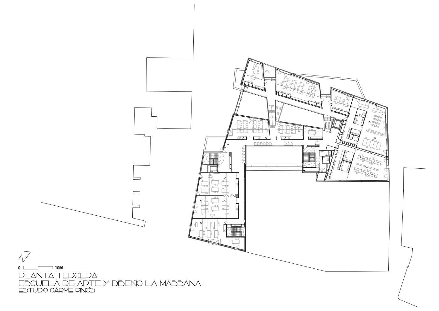 巴塞罗那光影校园 · Massana School 艺术设计中心-44