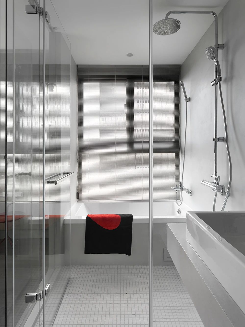 72㎡黑白灰艺术感住宅设计-32