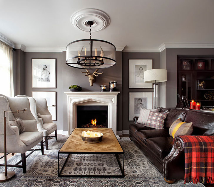 巴黎设计师打造英式风格加拿大别墅-3